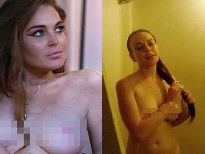Lindsay Lohan James Deen Porn - Lindsay Lohan topless: The Canyons' leaked images shows actress strips off  in sex scenes - FacenFacts