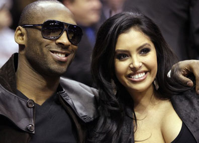 Kobe Bryant's wife, Vanessa, files for divorce - FacenFacts