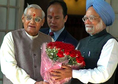 PM, BJP leaders greet Vajpayee on his 87th birthday