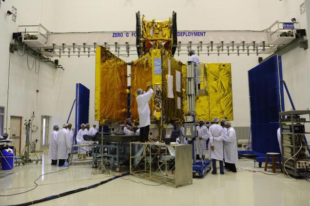 India's remote sensing satellite Risat-1 set for launch