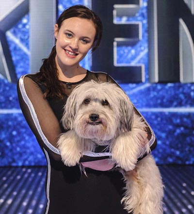 Ashleigh and her dog Pudsey beat Jonathan and Charlotte to win Britain's Got Talent