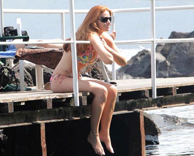 EastEnders star Patsy Palmer unveils her still stunning bikini body on 40th birthday 