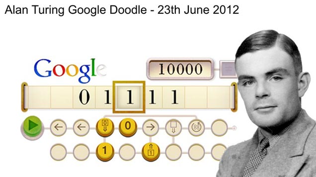 Alan Turing, Google celebrates 100th birth anniversary of father of computing with doodle