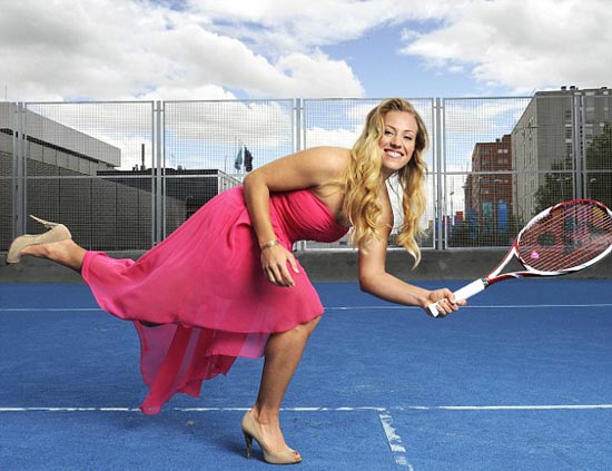 Angelique Kerber, Blonde ambition with great form