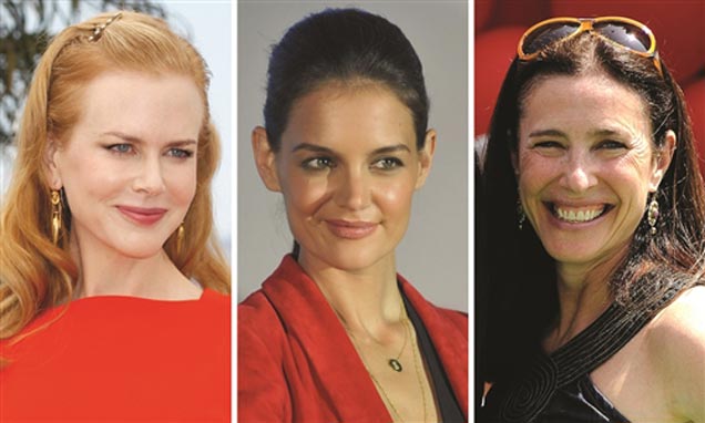 Mimi Rogers, Nicole Kidman, Katie Holmes, all 33 when their marriages to Tom Cruise ended