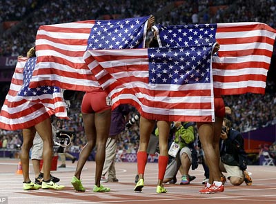 Girls on Top: Team USA ranks 1 with 46 Olympic gold medal, and 29 were from the women