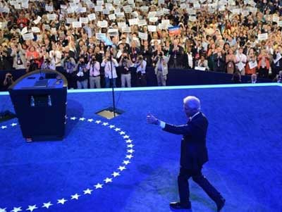 Bill Clinton delivers speech for Obama at Democratic national convention