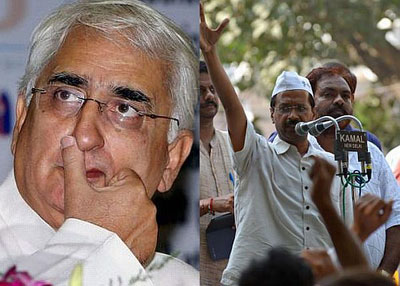 Arvind Kejriwal is an 'ant', Congress an 'elephant': Salman Khurshid