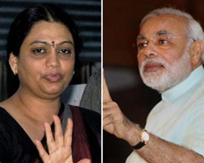 Suspended IPS officer Sanjiv Bhatt's wife Shweta to fight Narendra Modi in Maninagar