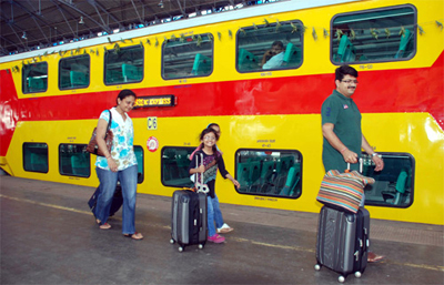 Bangalore-Chennai double-decker train on track soon