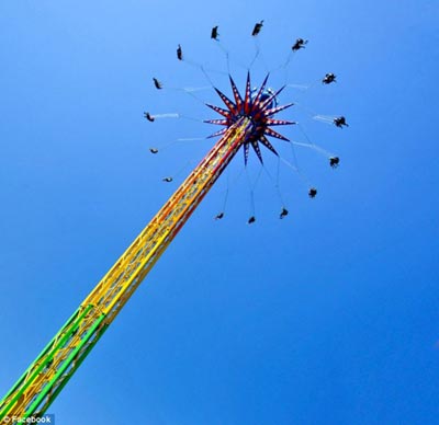 The world's highest swing ride opens in Texas