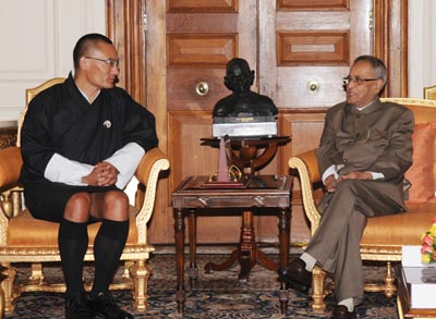 Prime Minister of Bhutan calls on the President