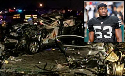 Thomas Howard, former NFL star dies at 30 in head-on 100 mph car crash