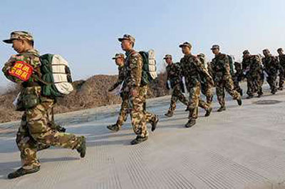 Chinese soldiers march into Ladakh again, 100 Indian troops surrounded by 300 chinese 