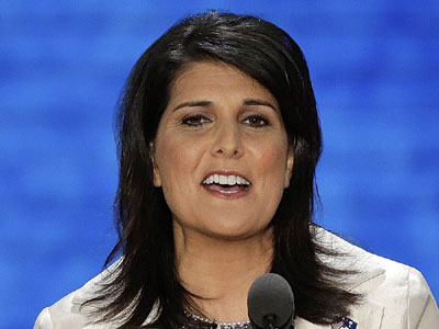 Nikki Haley comes to India to attract foreign investment