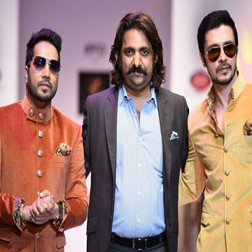 Mika Singh, Darshan Kumar walk for India Runway Week