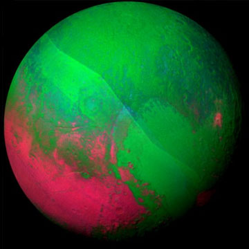 NASA spreads holiday cheer, gives Pluto a Christmas makeover!