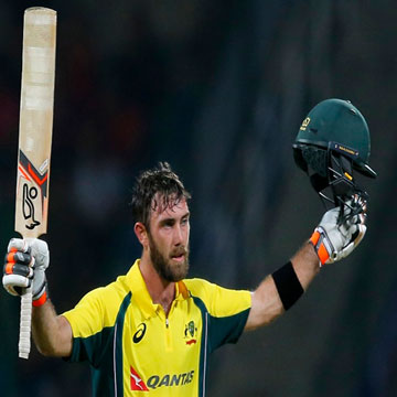 Maxwell becomes top T20I all-rounder 	