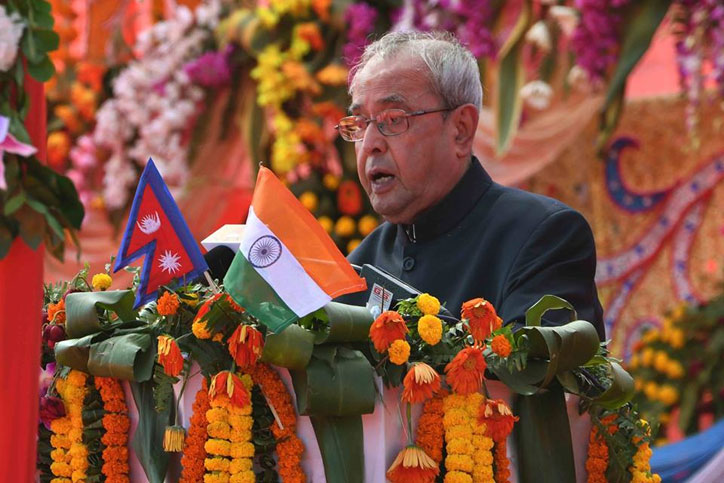 Janakpur is one of the best examples of our shared civilizational heritage: President in a civic reception in Nepal