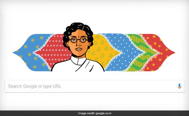 Google celebrates Anasuya Sarabhai's 132nd birth anniversary with a doodle 