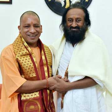 Ramjanmabhoomi Dispute: Yogi says too late for talks as Sri Sri visits Ayodhya and says 'will talk to all'