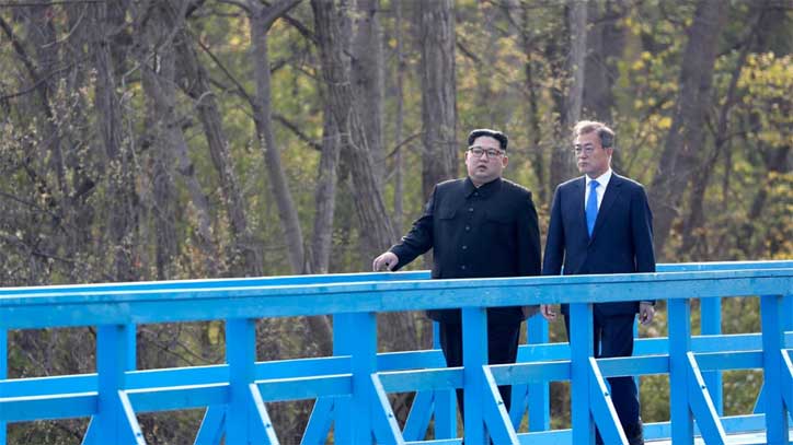 After historic Inter-Korean summit, Kim Jong Un promises to close North Korea nuclear test site in May, unify time zone