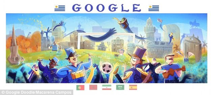 FIFA World Cup 2018 Day 7: Google Doodle celebrates Group A and B match