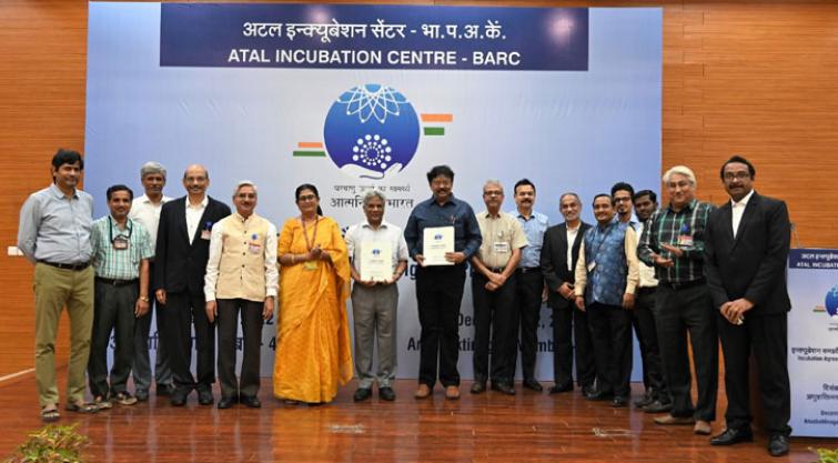 Atal Incubation Centre launched at the Bhabha Atomic Research Centre