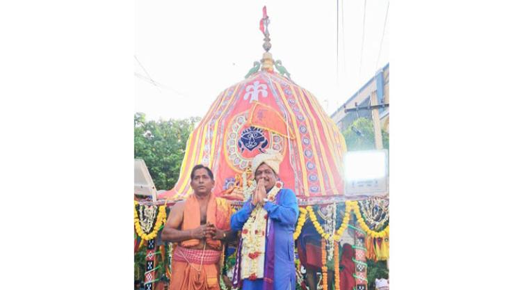 Vizag's Jagannath Temple Hosts Bahuda Yatra