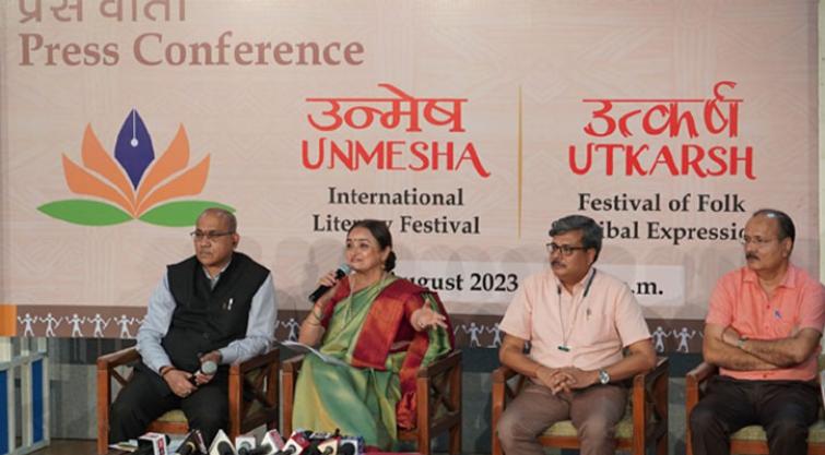 Asia's biggest international literature festival- Unmesha- in Bhopal 3-6 August 2023