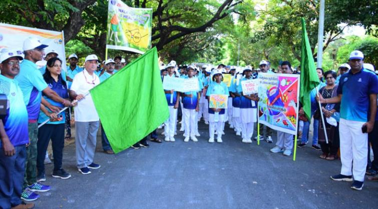 Swachhata Hi Seva Campaign 2023, IGCAR Kalpakkam Organized a Walkathon as a Special activity on 2nd October