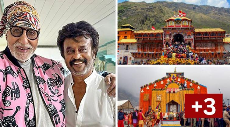 Megastar Rajinikanth Seeks Blessings At Kedarnath