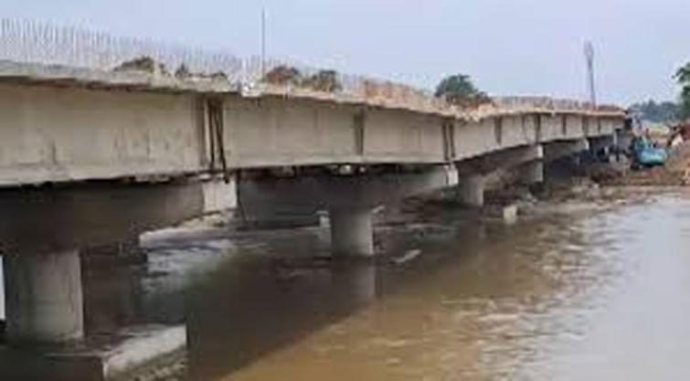 Kishanganj Bridge Caves In Due to Heavy Rainfall