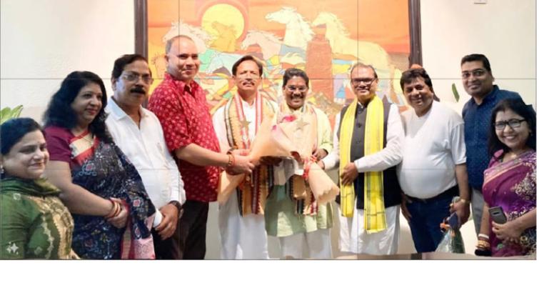 World Odisha Society Felicitates MPs Ananta Nayak and Balabhadra Majhi