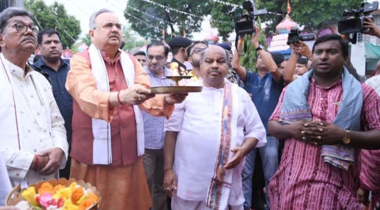 Raipur's Jagannath Temple Hosts Bahuda Yatra