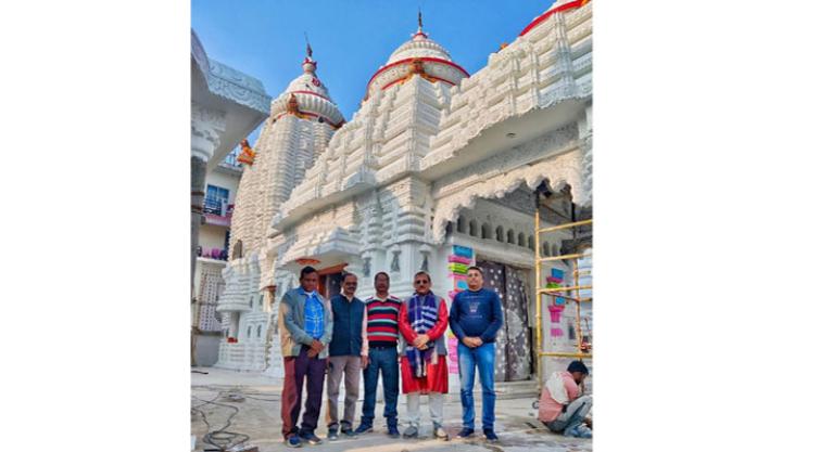 Hectic Preparations on for Pran Pratishtha Ceremony at Noida Jagannath Temple